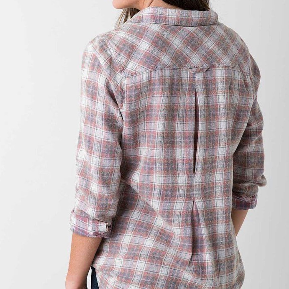 Orange Rustic Flannel - Picture 2 of 4